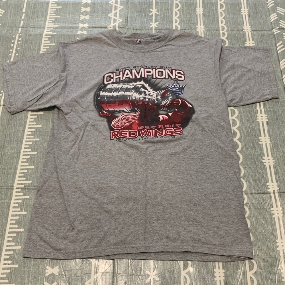 2008 Detroit Red Wings Stanley Cup Champions shirt